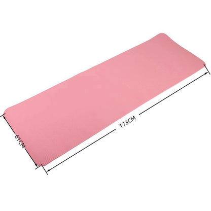 Premium 6mm EVA Yoga Mat - Anti-Slip Fitness & Pilates Mat