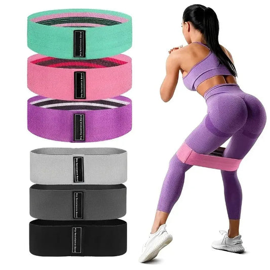 Fabric Resistance Booty Bands - Set of 3 (Light, Medium, Heavy)