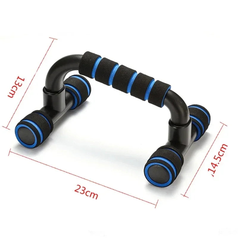 U-Shaped Push-Up Bars - Ergonomic Wrist-Safe Design (Pair)