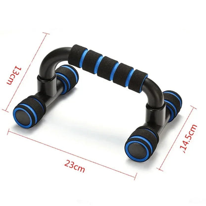 U-Shaped Push-Up Bars - Ergonomic Wrist-Safe Design (Pair)