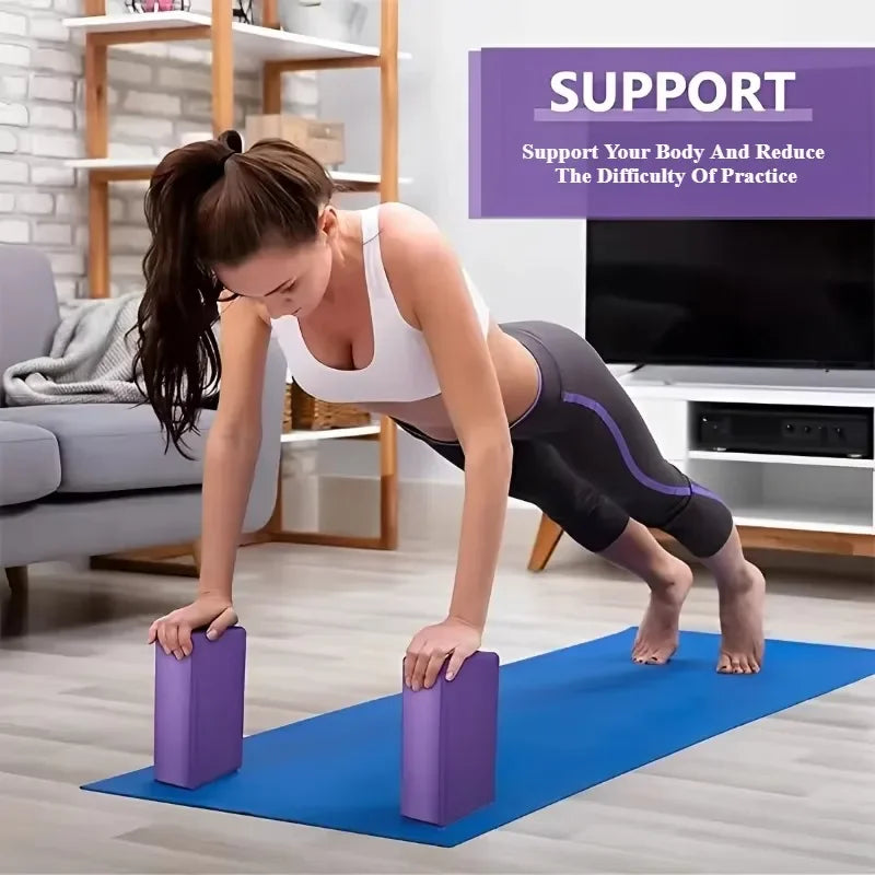 High-Density EVA Yoga Block - Lightweight Foam Brick